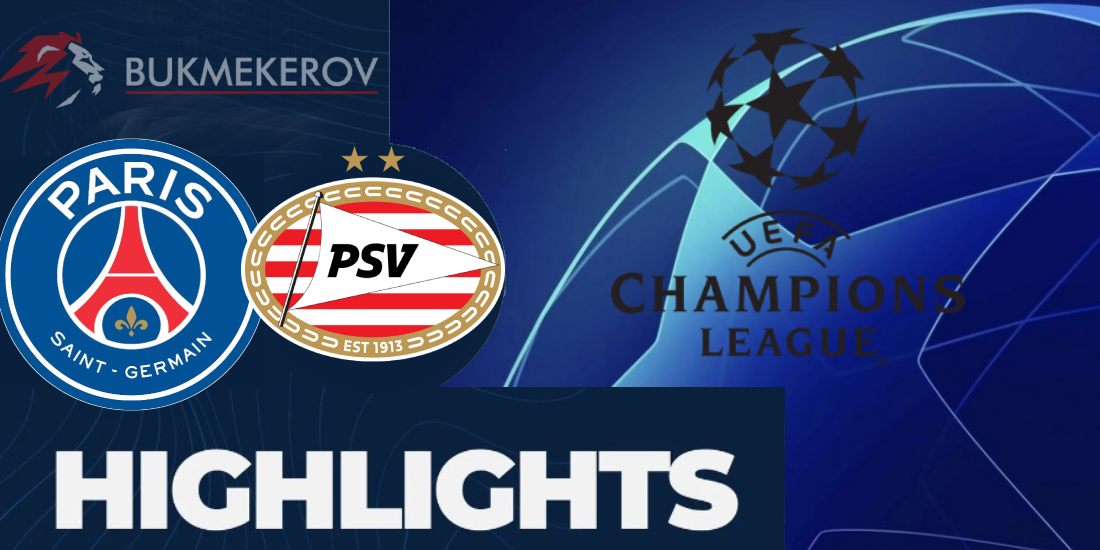 PSZH PSV Obzor matcha. Video golov. Highlights. 22.10.2024 futbol Liga CHempionov LCH