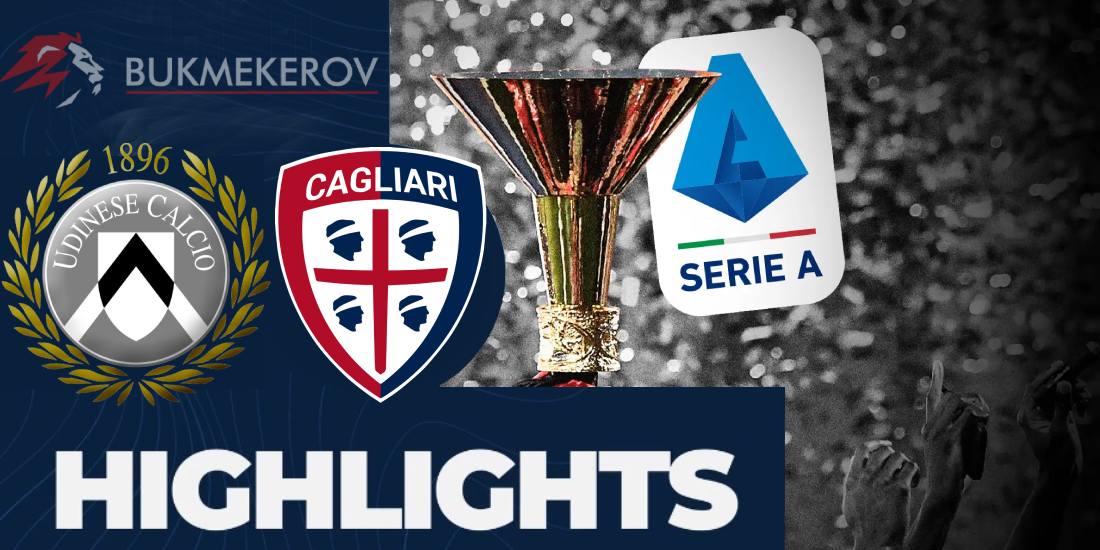 Udineze Kalyari Obzor matcha. Video golov. Highlights. 25.10.2024 futbol chempionat Italii Seriya A