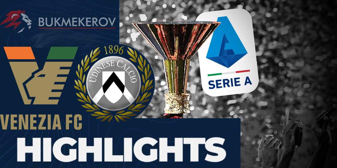 Venetsiya Udineze Obzor matcha. Video golov. Highlights. 30.10.2024 futbol chempionat Italii Seriya A