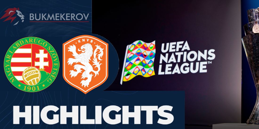 Vengriya Niderlandy Obzor matcha. Video golov. Highlights. 11.10.2024 futbol Liga natsij UEFA LNU