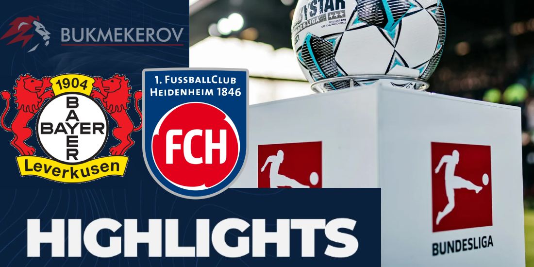 Bajer Hajdenhajm Obzor matcha. Video golov. Highlights. 23.11.2024 futbol chempionat Germanii Bundesliga