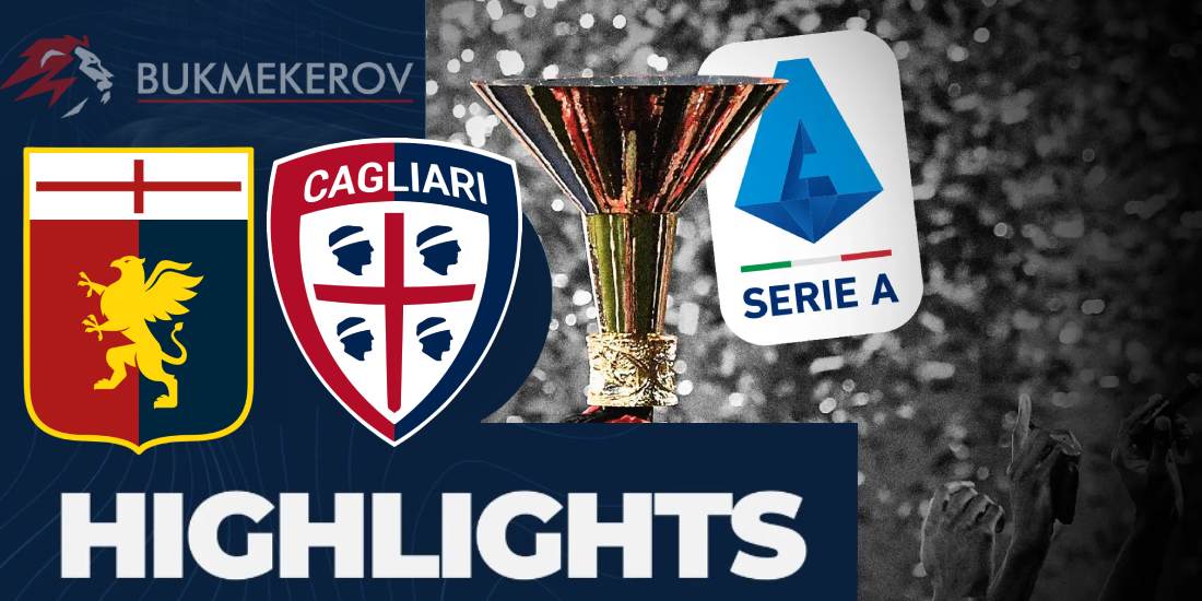 Dzhenoa Kalyari Obzor matcha. Video golov. Highlights. 24.11.2024 futbol chempionat Italii Seriya A