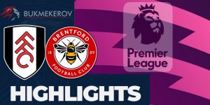 Fulhem Brentford Obzor matcha. Video golov. Highlights. 04.11.2024 futbol chempionat Anglii Premer liga APL