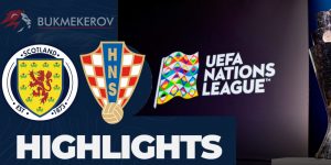 SHotlandiya Horvatiya Obzor matcha. Video golov. Highlights. 15.11.2024 futbol Liga Natsij UEFA LNU