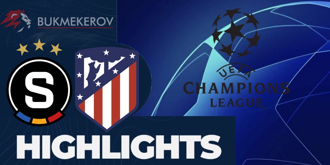 Sparta Praga Atletiko Madrid Obzor matcha. Video golov. Highlights. 26.11.2024 futbol Liga CHempionov LCH