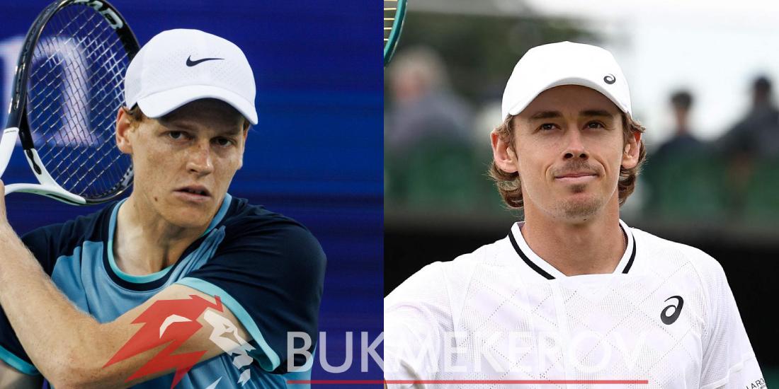 YAnnik Sinner Aleks de Minaur prognoz i stavki na tennis 10 noyabrya 2024 goda Itogovyj turnir ATP v Turine Italiya