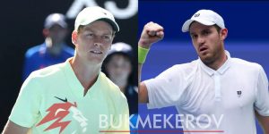 YAnnik Sinner Nikolas Harri prognoz i stavki na tennis 13 yanvarya 2025 goda Australian Open 2025 Melburn