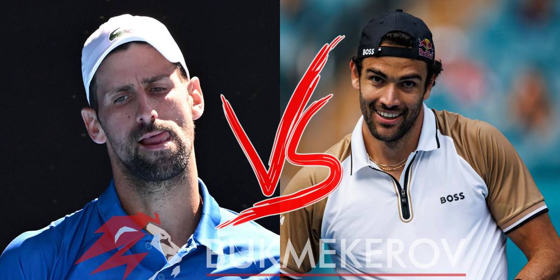 Novak Dzhokovich Matteo Berrettini prognoz i stavki na tennis 17 fevralya 2025 goda ATP 500 Doha Katar