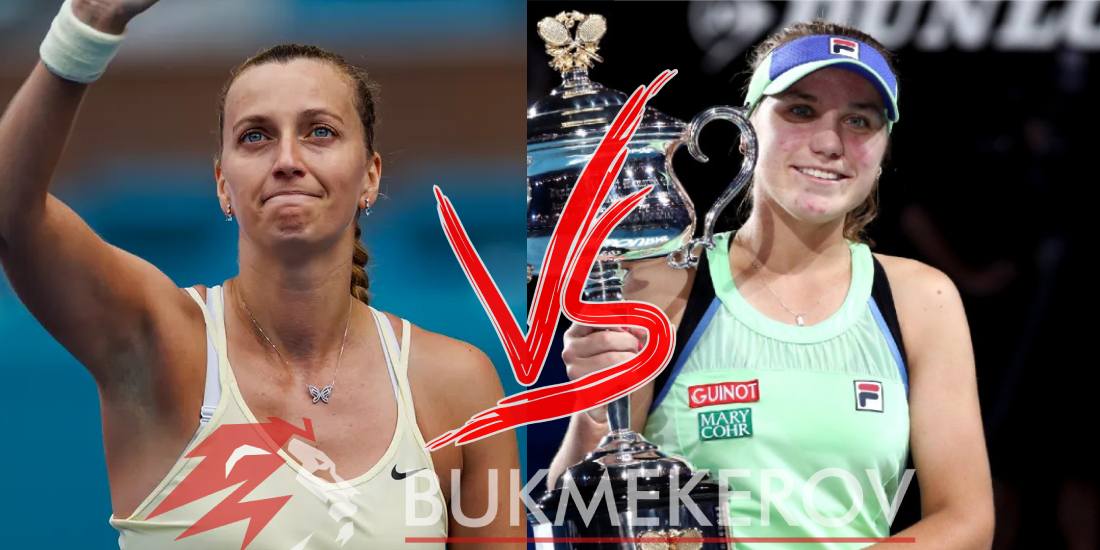 Petra Kvitova Sofiya Kenin prognoz i stavki na tennis 18 marta 2025 goda WTA turnir v Majami SSHA