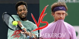 Gael Monfis Andrej Rublyov prognoz i stavki na tennis 25 aprelya 2025 goda Masters Madrid Ispaniya
