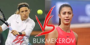 Viktoriya Azarenko Olga Danilovich prognoz i stavki na tennis 22 aprelya 2025 goda WTA 1000 Madrid Ispaniya