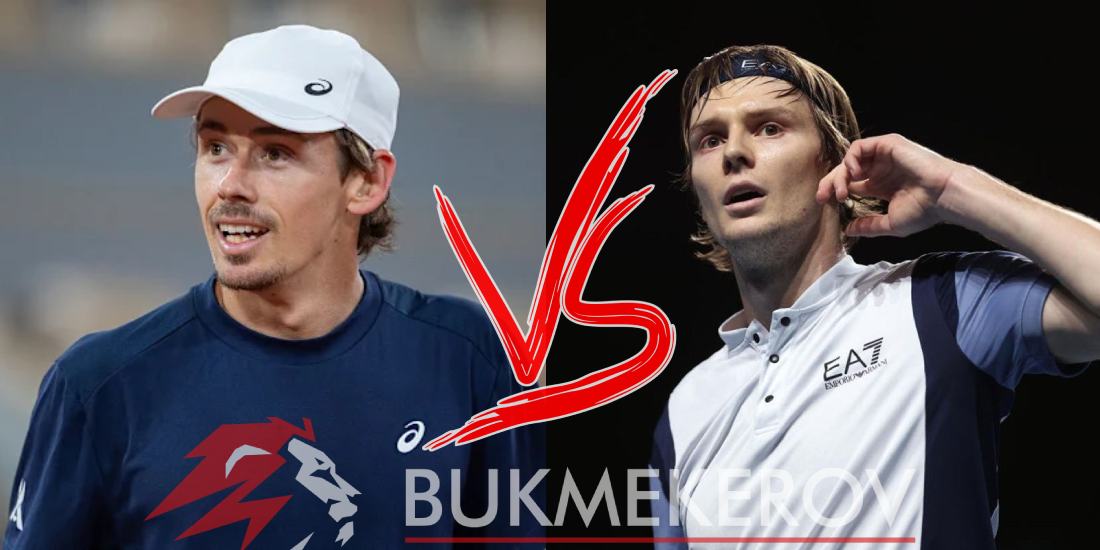 Aleks de Minaur Aleksandr Bublik prognoz i stavki na tennis 29 maya 2025 goda Rolan Garros Parizh Frantsiya TBSH