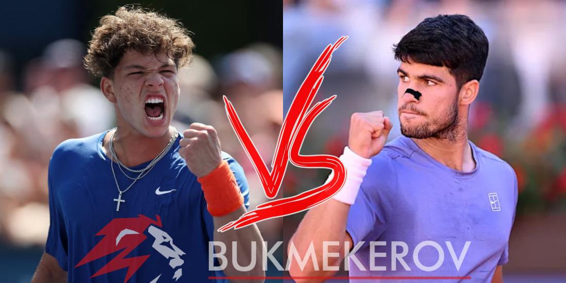 Ben SHelton Karlos Alkaras prognoz i stavki na tennis 1 iyunya 2025 goda Rolan Garros Parizh Frantsiya TBSH