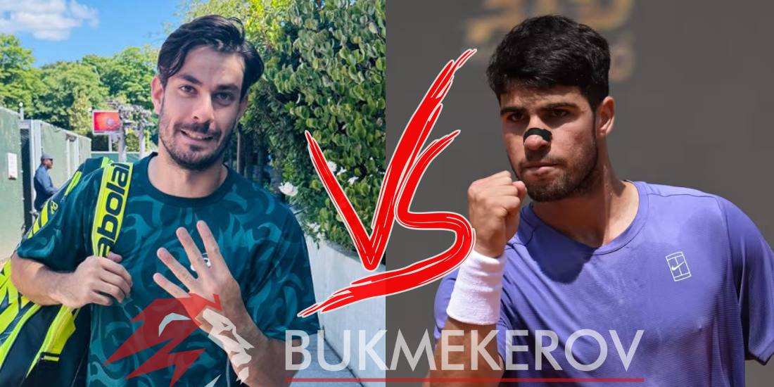 Dzhulio TSepperi Karlos Alkaras prognoz i stavki na tennis 25 maya 2025 goda Rolan Garros