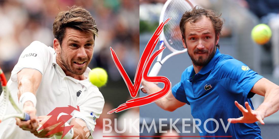 Kemeron Norri Daniil Medvedev prognoz i stavki na tennis 9 maya 2025 goda Masters v Rime Italiya ATP 1000