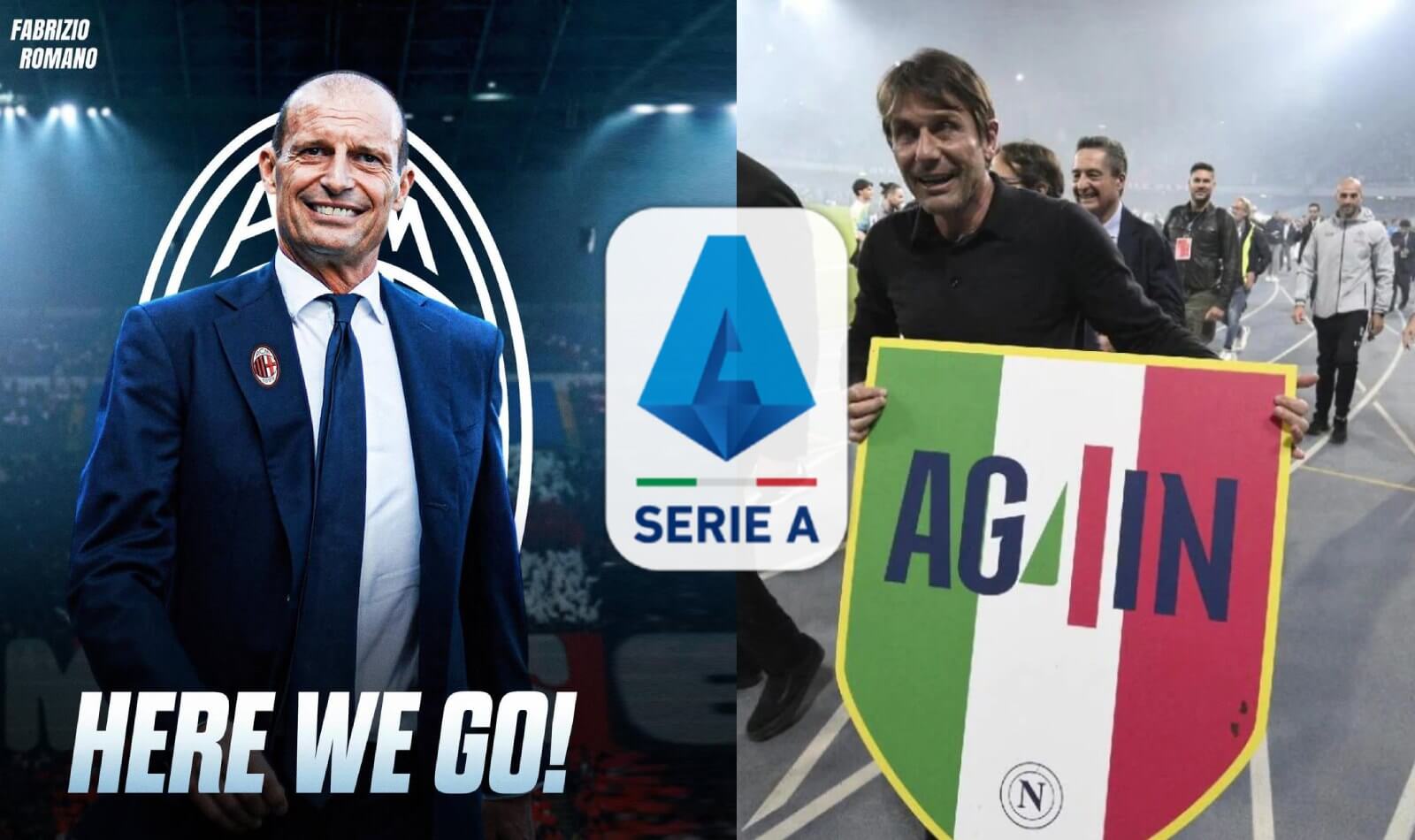 Massimiliano Allegri vozvrashhaetsya v Milan a Antonio Konte ostaetsya v Napoli