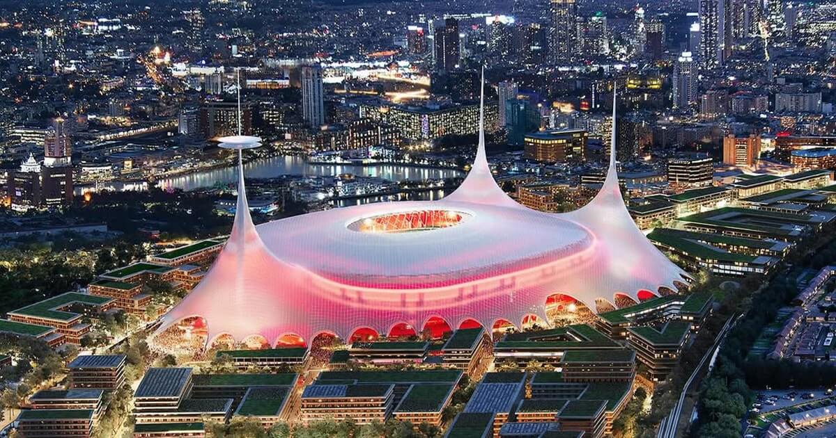 New Trafford proekt stadiona MYU