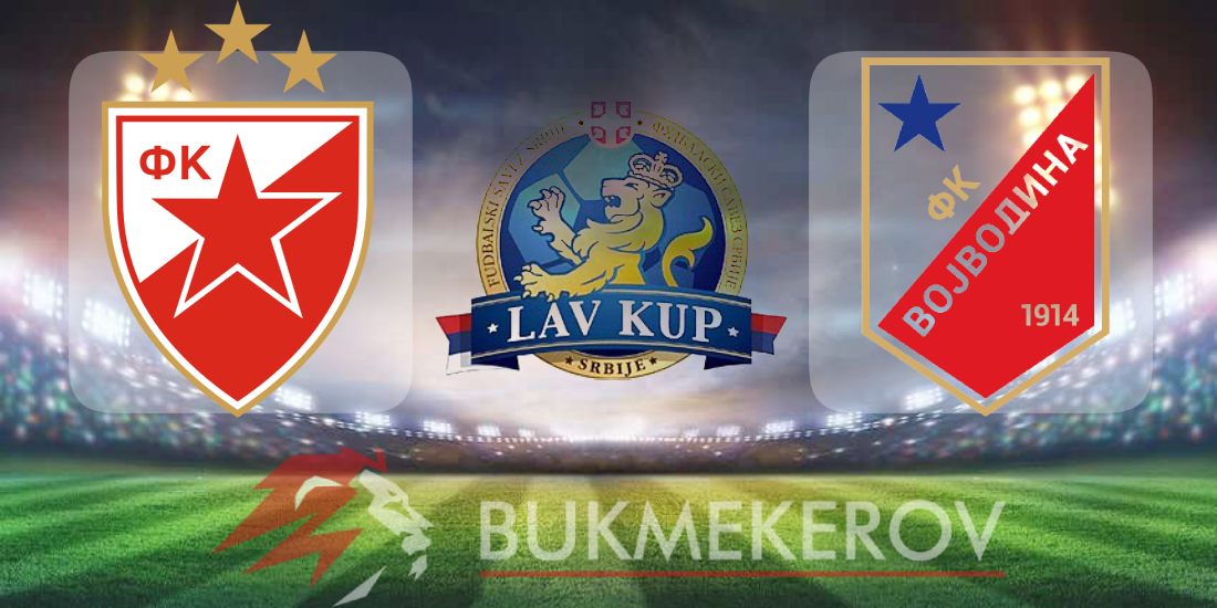 TSrvena Zvezda Vojvodina prognoz i stavki na final Kubka Serbii na 21 maya 2025 goda futbol