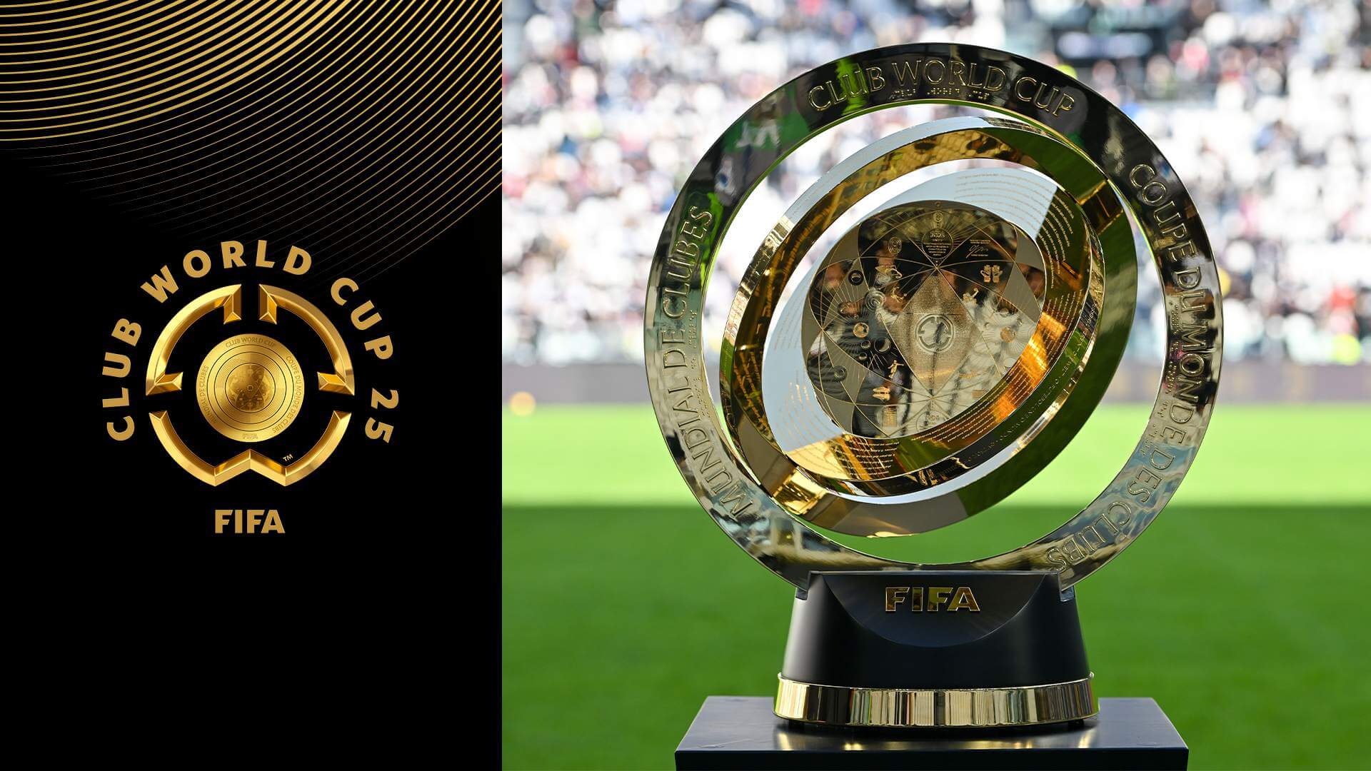 fifa club world cup 2025 kubok trofej i logotip KCHM 2025