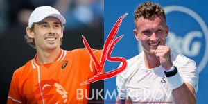 Aleks de Minaur Irzhi Lehechka prognoz i stavki na tennis 17 iyunya 2025 goda ATP 500 v Londone Queens Club