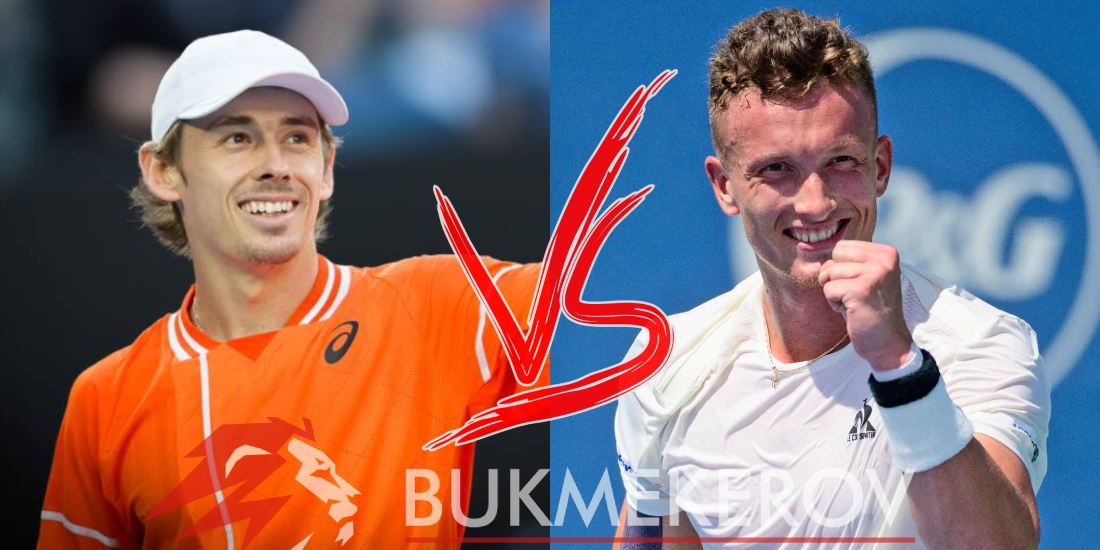 Aleks de Minaur Irzhi Lehechka prognoz i stavki na tennis 17 iyunya 2025 goda ATP 500 v Londone Queens Club