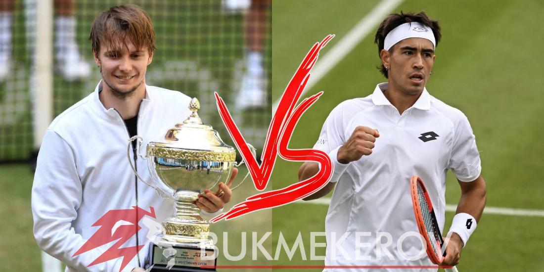 Aleksandr Bublik Fransisko Komesanya prognoz i stavki na tennis 24 iyunya 2025 goda ATP 250 v Istborne Velikobritaniya