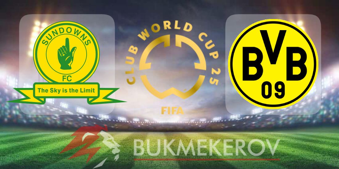 Mamelodi Sandauns Borussiya Dortmund prognoz i stavki na KCHM na 21 iyunya 2025 goda futbol