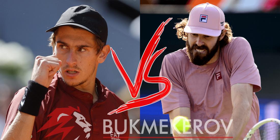 Matteo Arnaldi Rajli Opelka prognoz i stavki na tennis 23 iyunya 2025 goda ATP 250 v Istborne Velikobritaniya