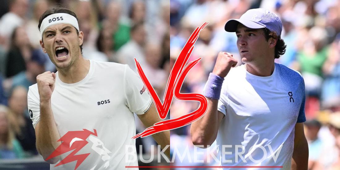 Tejlor Frits ZHoao Fonseka prognoz i stavki na tennis 25 iyunya 2025 goda ATP 250 v Istborne