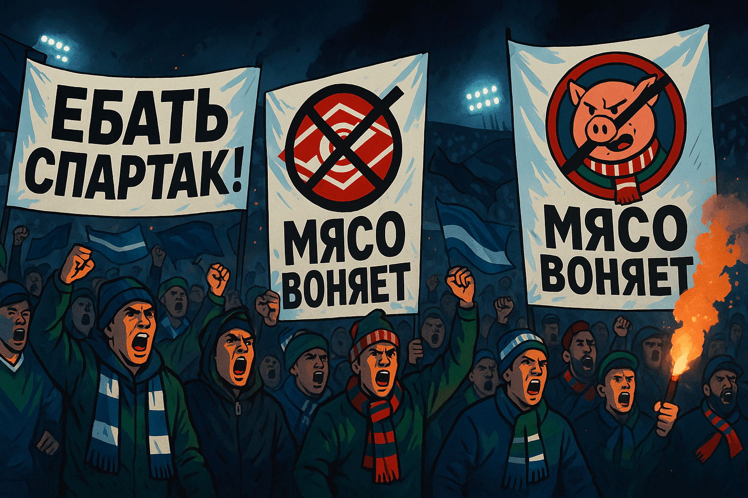 krichalki protiv spartaka