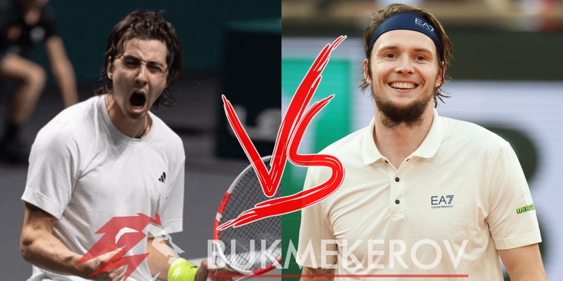 Aleksandr SHevchenko Aleksandr Bublik prognoz i stavki na tennis 17 iyulya 2025 goda ATP 250 v Gshtade SHvejtsariya