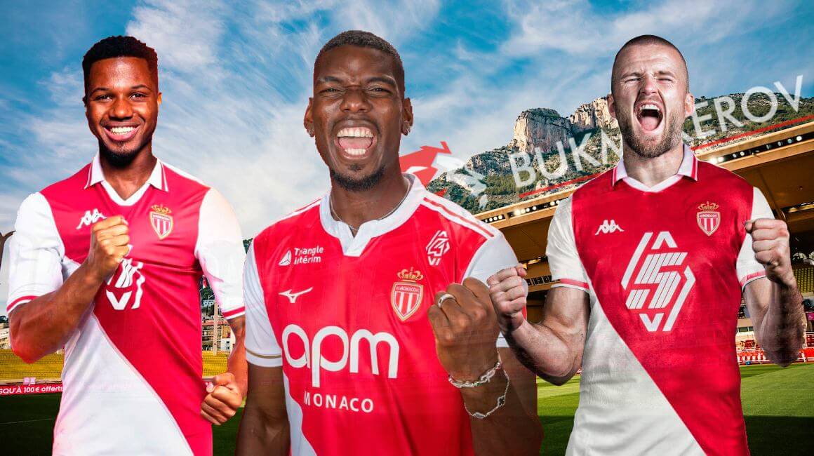 Letnie transfery FK Monako 2526 Ansu Fati Pol Pogba i Erik Dajer
