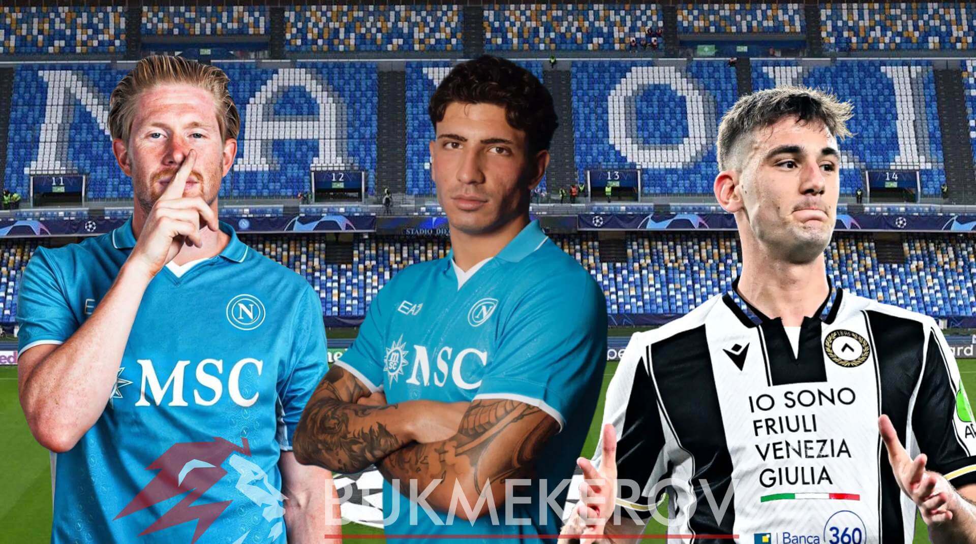 Letnie transfery Napoli 2025 26 Kevin de Bryujne Luka Maryanuchchi i Lorentso Lukka futbol perehody v Serii A