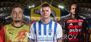 Letnie transfery Romy 2025 26 Nejl El Ajnaui Evan Fergyuson i Uesli Fransa futbol perehody Seriya A Italiya