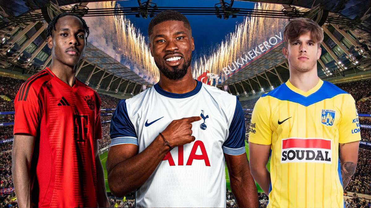 Letnie transfery Tottenhema 2025 2026 Matis Tel Kevin Danso i Luka Vushkovich futbol perehody APL
