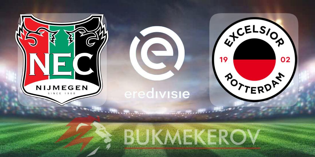 NEK Nejmegen Ekselsior prognoz i stavki na match Eredivizi 9 avgusta 2025 goda futbol chempionat Niderlandov