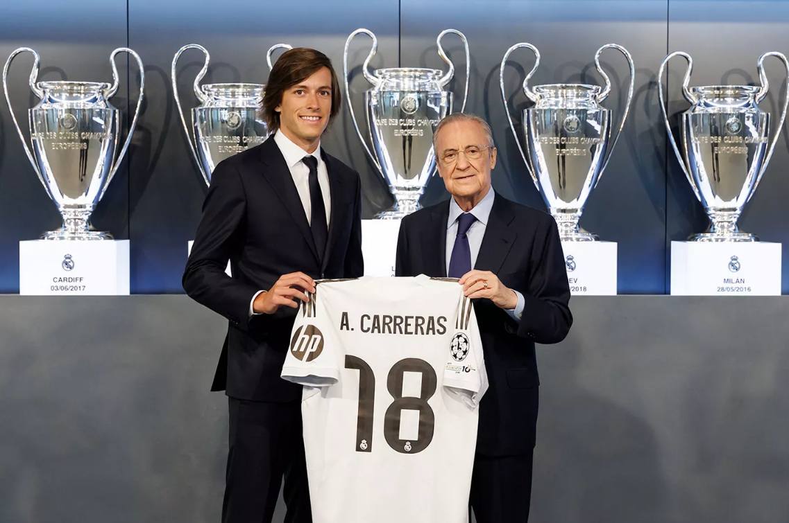 lvaro Carreras real madrid