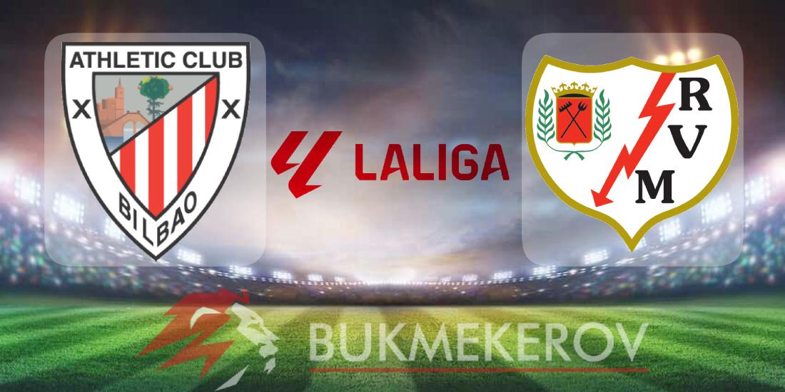 Atletik Bilbao Rajo Valekano prognoz i stavki na match chempionata Ispanii 25 avgusta 2025 goda futbol La Liga Primera