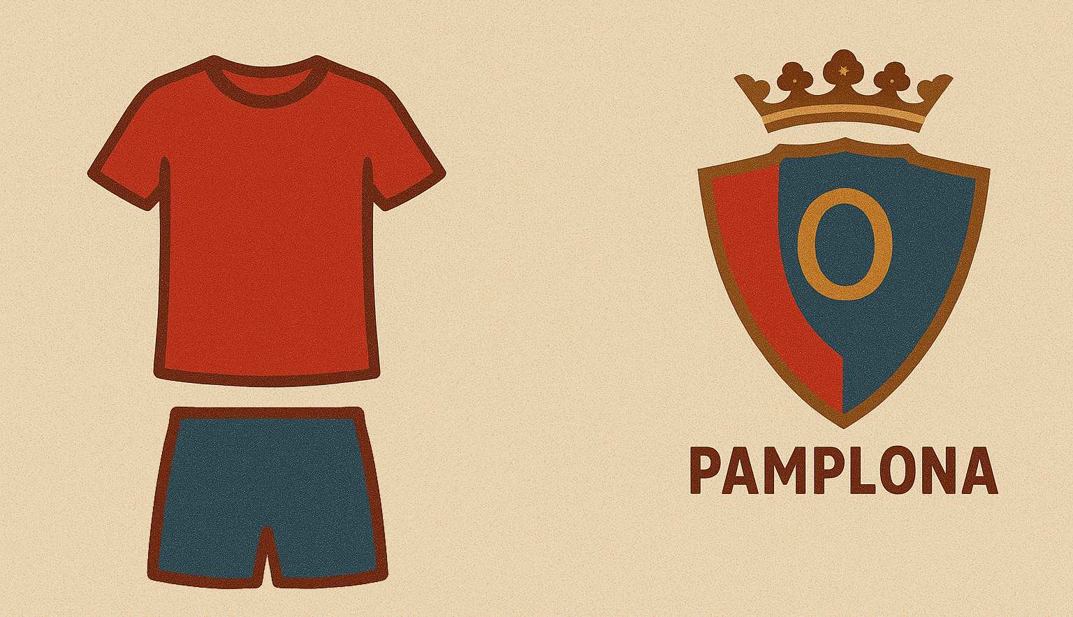 Osasuna Football Club Nicknames Red Shirt and Blue Shorts Pamplona prozvishha FK Osasuna