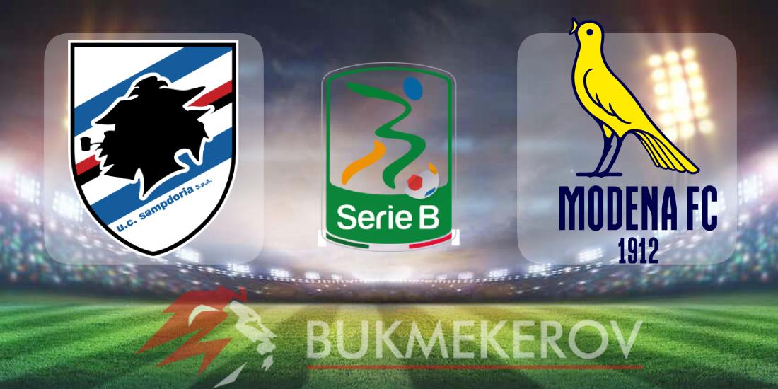 Sampdoriya Modena prognoz i stavki na match Serii B na 25 avgusta 2025 goda futbol chempionat Italii
