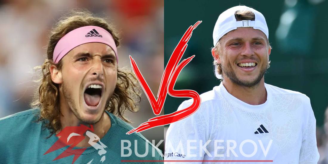 Stefanos TSitsipas Aleksandr Myuller prognoz i stavki na tennis 25 avgusta 2025 goda US Open TBSH