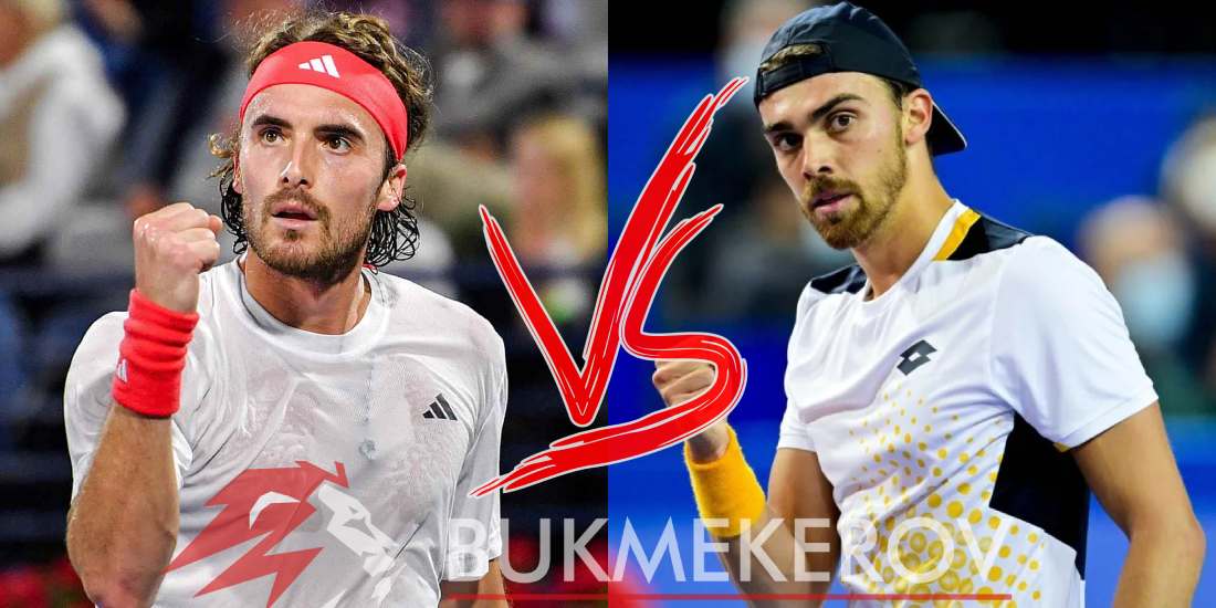 Stefanos TSitsipas Benzhamen Bonzi prognoz i stavki na tennis 11 avgusta 2025 goda ATP Masters TSintsinnati SSHA