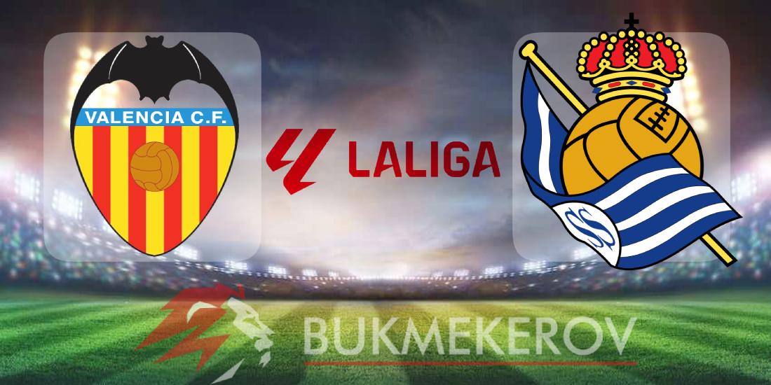 Valensiya Real Sosedad prognoz i stavki na match chempionata Ispanii 16 avgusta 2025 goda futbol La Liga Primera
