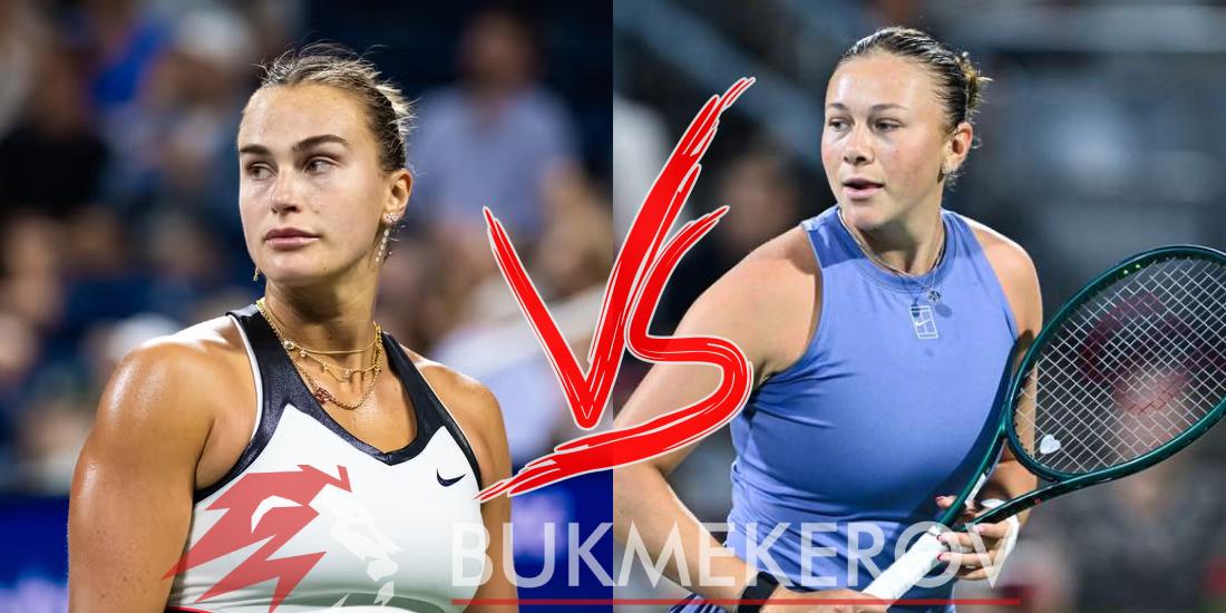 Arina Sobolenko Amanda Anisimova prognoz i stavki na tennis 6 sentyabrya 2025 goda final WTA US Open 2025 mejdzhor