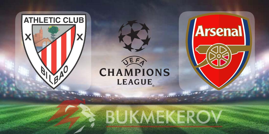Atletik Bilbao Arsenal London prognoz i stavki na match Ligi CHempionov na 16 sentyabrya 2025 goda futbol LCH