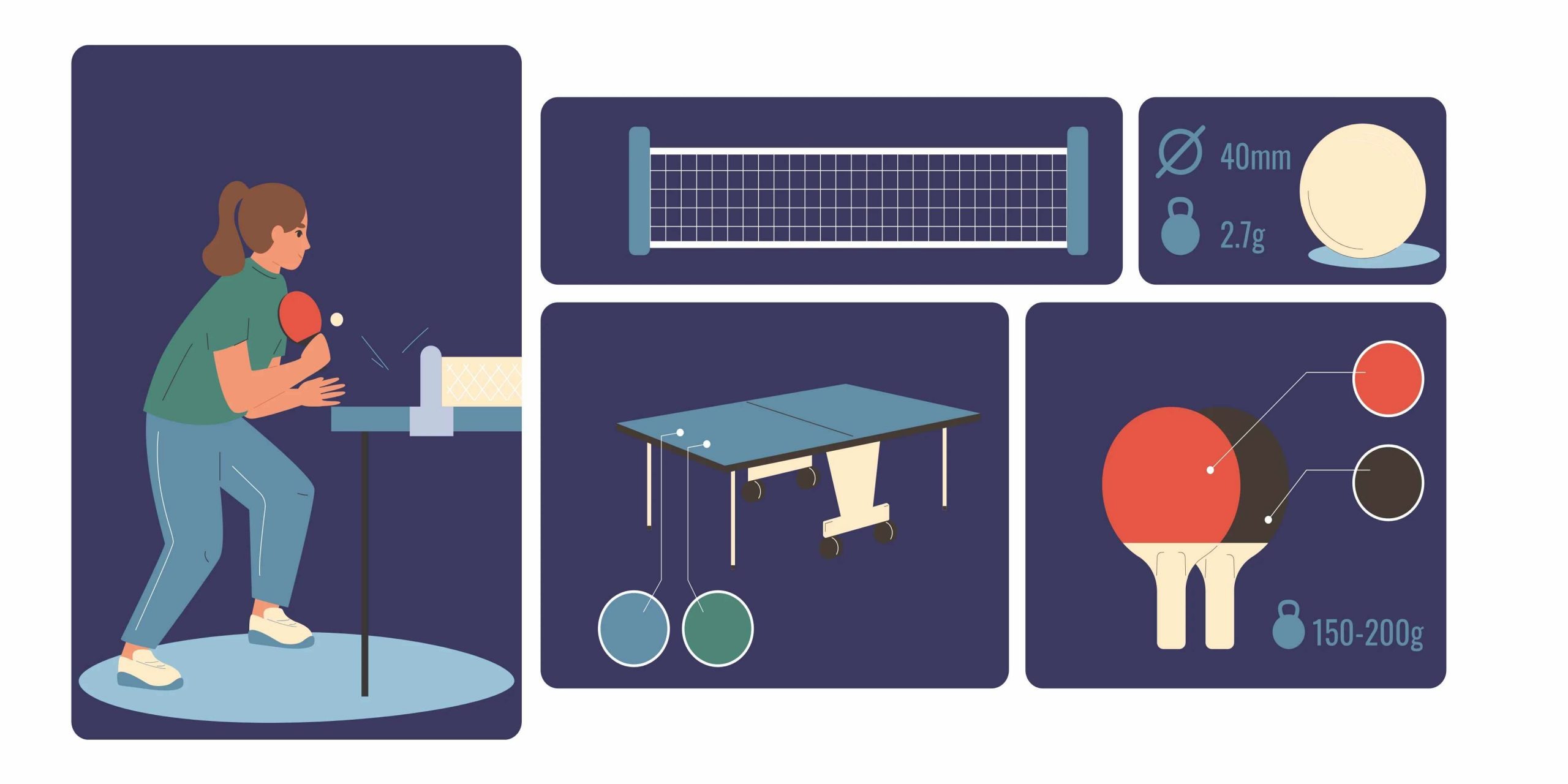 Igrovoj inventar nastolnyj tennis raketka myach Table tennis equipment ball and racket