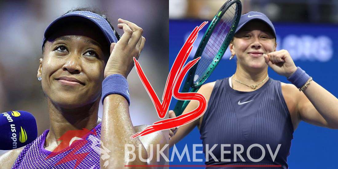 Naomi Osaka Amanda Anisimova prognoz i stavki na tennis 5 sentyabrya 2025 goda WTA US Open 2025 semifinale mejdzhor