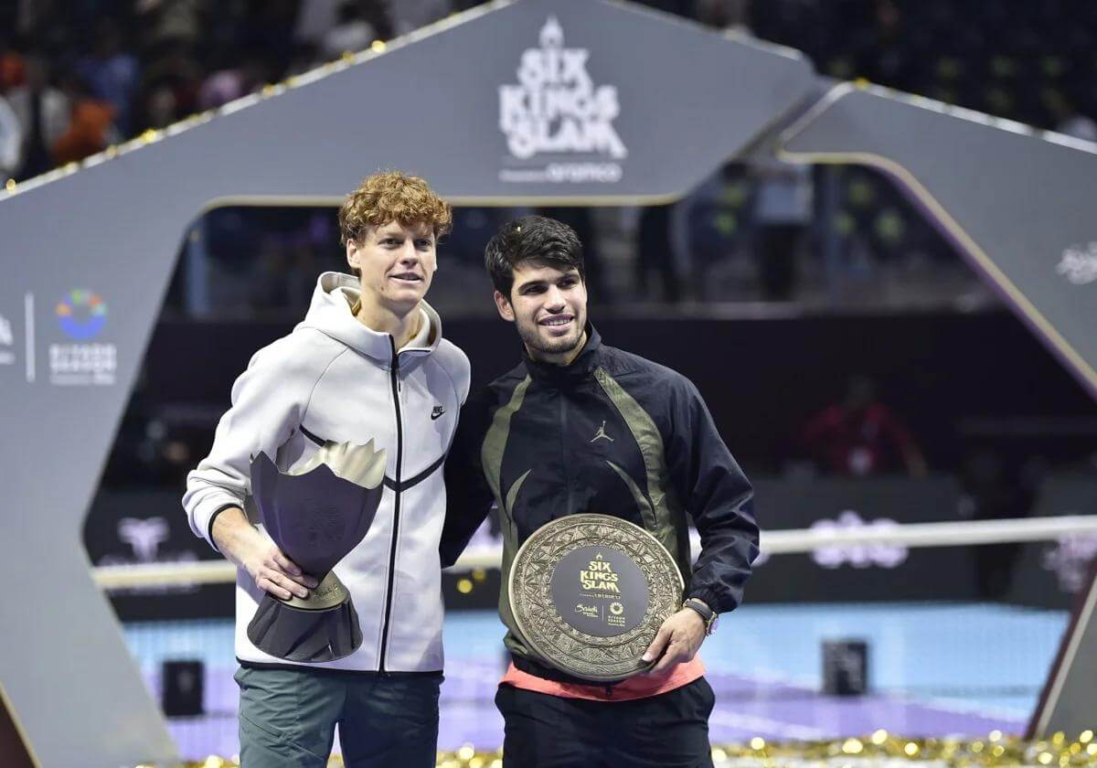 Six Kings Slam 2025 yannik sinner i karlos alkaras tennis