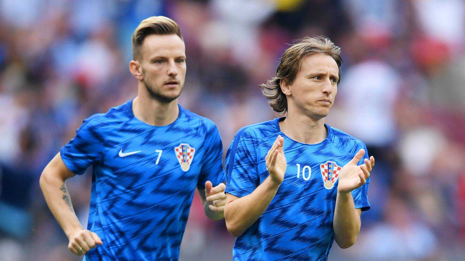 ivan rakitic croatia team and modrich luka