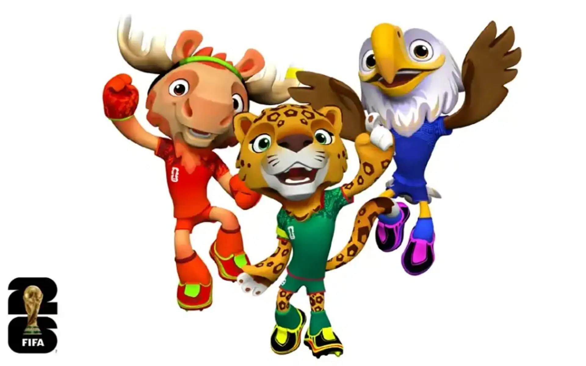 maskoty chm 2026 talismany mundialya v Amerike